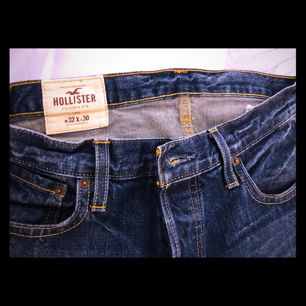 Men’s Hollister w 32 x l 30 button fly Jeans